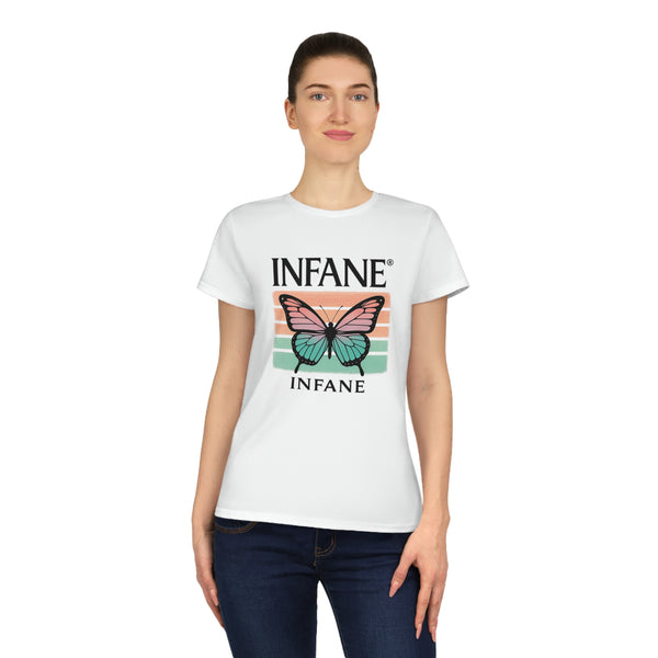 Butterfly Graphic Ladies' Cotton T-Shirt